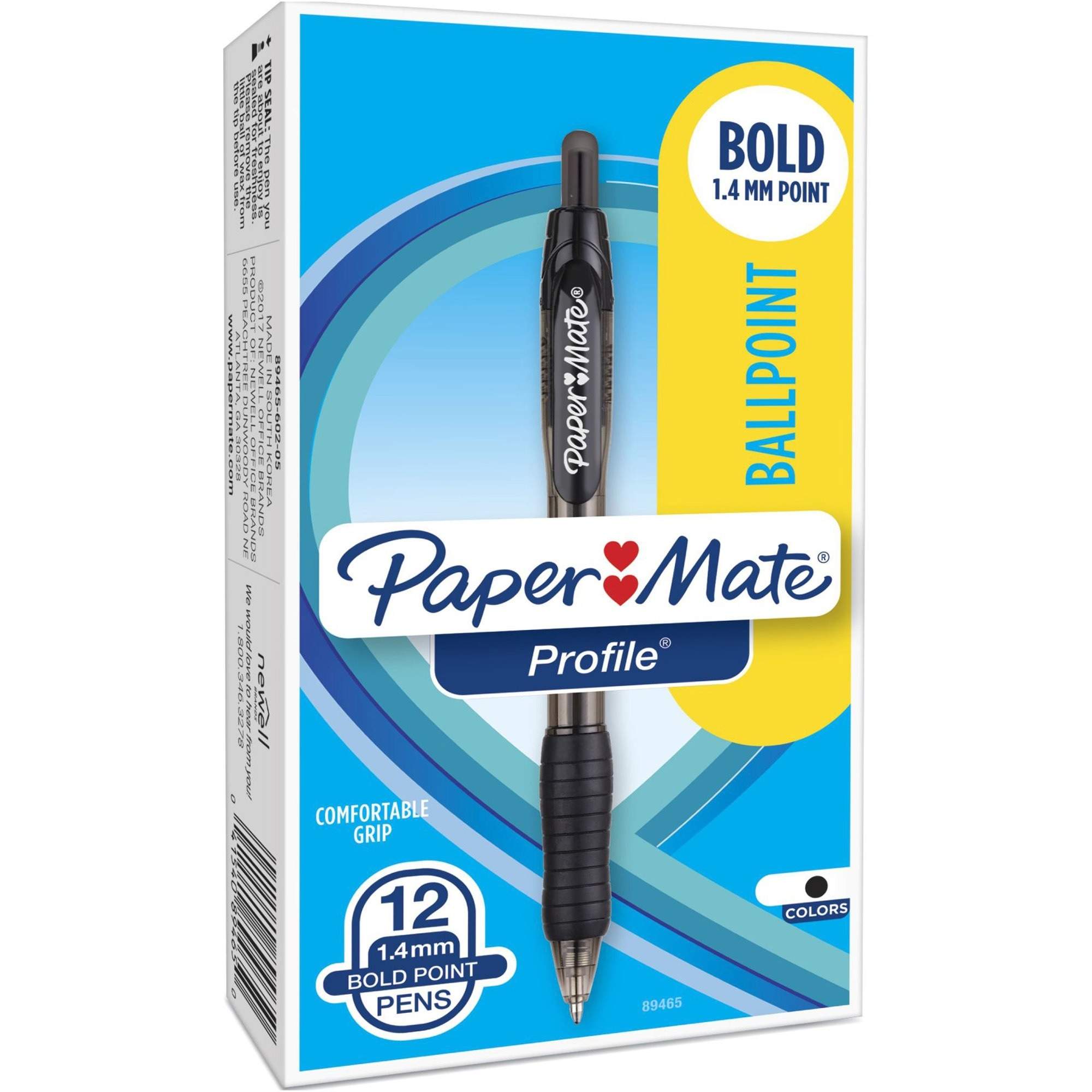 Retractable Profile Ballpoint Pens by Paper Mate PAP89466A