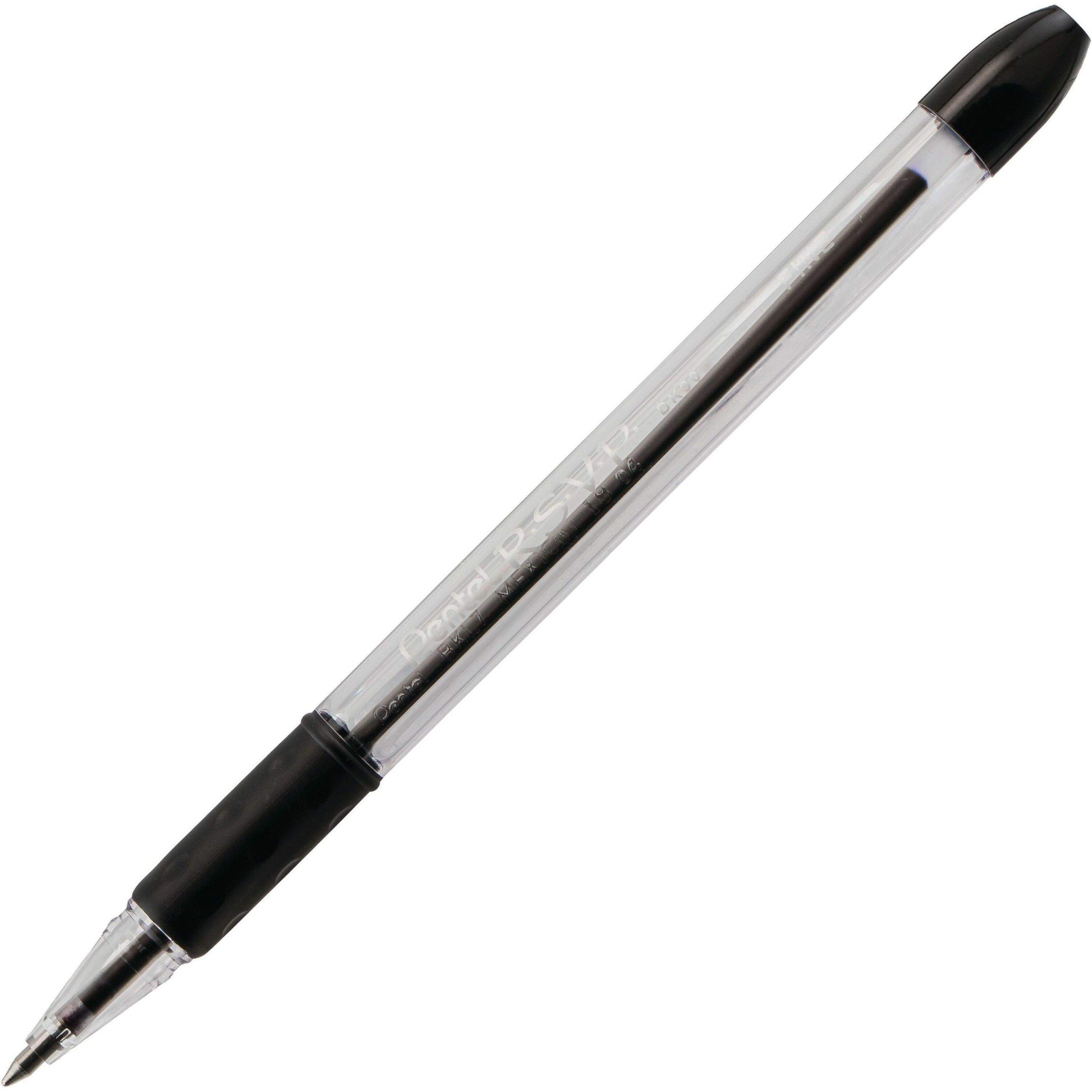 R.S.V.P. Ballpoint Stick Pens by Pentel® PENBK90A | OnTimeSupplies.com