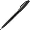 PENS520A - Fiber-tipped Sign Pens, Bold Pen Point, Black Ink, Water Based, Black Barrel, Fiber Tip, 12 / Dozen