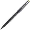 PIL11001 - Marker Pens, 0.3 mm Ultra Fine Pen Point, Black Ink, Black Plastic Barrel, Metal Tip, Writing, 12 / Dozen