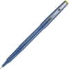PIL11004 - Marker Pens, 0.3 mm Extra Fine Pen Point, Blue Ink, Blue Plastic Barrel, Metal Tip, Writing, 1 Dozen