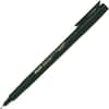 PIL44102 - Extra-Fine Point Markers, Black Ink, Black Barrel, 1 Each