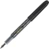 PIL90010 - Varsity Disposable Fountain Pens, Medium Pen Point, Black Ink, Silver, Black Barrel, 1 Each