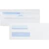 QUA24539 - No. 8-5/8 Double Window Security Tint Envelopes with Redi-Seal&reg; Self-Seal, Double Window, #8 5/8, 3 5/8" Width x 8 5/8" Length, 24 lb, Self-sealing, White, Wove, 500 / Box