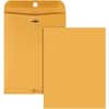 QUA37787 - 8-3/4 x 11-1/2 Extra Heavy-duty Clasp Envelopes, Clasp, 8 3/4" Width x 11 1/2" Length, 32 lb, Gummed, Cameo, Kraft, 100 / Box