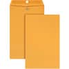 QUA37894 - 9-1/4 x 14-1/2 Clasp Envelopes with Deeply Gummed Flaps, Clasp, #94, 9 1/4" Width x 14 1/2" Length, 28 lb, Gummed, Kraft, Kraft, 100 / Box