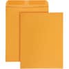 QUA41967 - 12 x 15-1/2 Catalog Envelopes, Catalog, #15 1/2, 12" Width x 15 1/2" Length, 28 lb, Gummed, Kraft, Kraft, 100 / Box