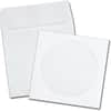 QUA62903 - Paper CD/DVD Sleeves, CD/DVD, 5" Width x 4 7/8" Length, 24 lb, White, Wove, 100 / Box
