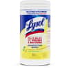 RAC77182CT - Disinfecting Wipes, 1 Ply, 7 x 7.25, Lemon and Lime Blossom, White, 80 Wipes/Canister, 6 Canisters/Carton