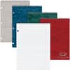 RED31186 - Porta-Desk 1-Subject Notebooks, 80 Sheets, Coilock, Ruled Margin, 8 1/2" x 11 1/2" Sheet Size, White Paper, Assorted Pressboard Cover, Micro Perforated, 1 Each