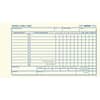 RED4K409 - Weekly Time Cards, 100 Sheet(s), 1 Part, 7" x 4.25" Sheet Size, White, Manila Sheet(s), 1 Pad