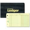 RED63453 - 4-Ring Ledger Outfit, 5" x 8 1/2" Sheet Size, 100 Sheet Capacity, 4 Ring, Fastener: Round Ring, Black, 1.40 lb, Tab, Refillable, 1 Each