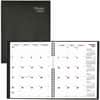 REDCB1262CBLK - CoilPro Monthly Planner (14 Months) , 11" x 8-1/2" , English, Black, Julian Dates, Monthly, 14 Month, December 2026 to January 2028, 1 Month Double Page Layout, Letter, 8 1/2" x 11" Sheet Size