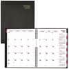 REDCB1262CBLK - CoilPro Monthly Planner (14 Months) , 11" x 8-1/2" , English, Black, Julian Dates, Monthly, 14 Month, December 2026 to January 2028, 1 Month Double Page Layout, Letter, 8 1/2" x 11" Sheet Size