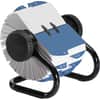 ROL66704 - Open Classic Rotary Files, 500 Card Capacity, For 2.25" x 4" Size Card, 24 A to Z Index Guide, Black, Metal, 1 Each
