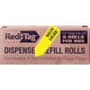 RTG91001 - Sign Here Arrow Flags Dispenser Refills, 720 x Yellow, 1 7/8" Flag/Note Width x 9/16" Flag/Note Length, SIGN HERE, Yellow, Removable, Self-adhesive, Dispenser Included, 1 Box