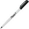 SAN37001 - Precision Permanent Markers, Black Ink, Alcohol Based, 1 Each