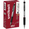 UBC65872 - 207 Impact RT Gel Pen, 1 mm Bold Pen Point, Refillable, Retractable, Red Ink, Gel-based, Gray, Silver Barrel, 1 Each