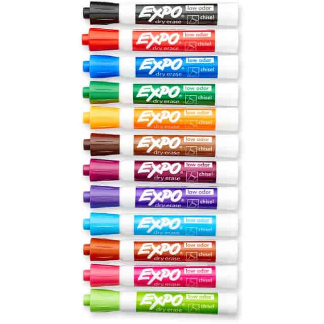 Penne Cancellabili A Secco – 4 Colori Standard – Atossiche Per Lavagne E Superfici - 2