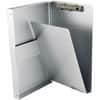 SAU10507 - Snapak Side-open Storage Form Holder, 0.50" Clip Capacity, Storage for 30 Sheet, Side Opening, 5 21/32" x 9 1/2" Sheet Size, Aluminum, Silver, 1 Each