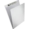 SAU12017 - Aluminum Clipboard with Writing Plate, 0.50" Clip Capacity, 8 1/2" x 12" Sheet Size, Spring Clip, Aluminum, 1 Each