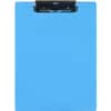 SAU21567 - Acrylic Clipboard, 0.50" Clip Capacity, 9" x 12" Sheet Size, Acrylic, Blue, 1 Each