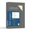 SOU404IC - 25% Cotton Business Paper, Letter, 8 1/2" x 11", 24 lb Basis Weight, Wove, Watermarked, Acid-free, Lignin-free, Date-coded, Ivory, 1 Box