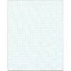 TOP33041 - Graph Pad, 50 Sheets, Both Side Ruling Surface, Ruled Blue Margin, 20 lb Basis Weight, Letter, 8 1/2" x 11" Sheet Size, White Paper, 1 Pad