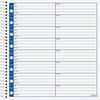 TOP4416 - Spiral Bound Voice Message Log Book, 50 Sheet(s), 8.25" x 8.50" Sheet Size, White, White Sheet(s), 1 Each