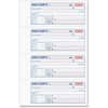 TOP46808 - Money/Rent Receipt Book, 3 Part, Carbonless Copy, 2.75" x 7.25" Sheet Size, Assorted Sheet(s), Blue Print Color, 1 Each
