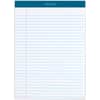 TOP63410 - Docket Letr-Trim Legal Ruled White Legal Pads, 50 Sheets, Double Stitched, 0.34" Ruled, 16 lb Basis Weight, 8 1/2" x 11 3/4" Sheet Size, White Paper, Marble Green Binding