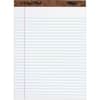 TOP7533 - Letr-trim Perforated Legal Pads, 50 Sheets, Double Stitched, 0.34" Ruled, 16 lb Basis Weight, 8 1/2" x 11 3/4" Sheet Size, White Paper, Perforated, Hard Cover, 1 Dozen