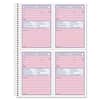 TOP4005 - Telephone Message Book with Fax/Mobile Section, Two-Part Carbonless, 3.88 x 5.5, 4 Forms/Sheet, 200 Forms Total