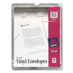 Avery® Heavyweight Clear Vinyl Envelope