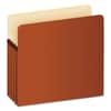 PFXE1524E - Earthwise by Pendaflex Recycled File Pockets, 3.5" Expansion, Letter Size, Red Fiber