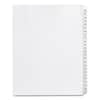 AVE01706 - Preprinted Legal Exhibit Side Tab Index Dividers, Allstate Style, 25-Tab, 126 to 150, 11 x 8.5, White, 1 Set, (1706)