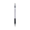 PIL32001 - EasyTouch Ballpoint Pen, Stick, Fine 0.7 mm, Black Ink, Clear/Black Barrel, Dozen
