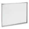SEEFR1824 - Flat Mirror, Rectangular, 18" Width x 24" Length, Stainless Steel, 1 Each
