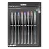 UBC58092PP - VISION ELITE Hybrid Gel Pen, Stick, Fine 0.5 mm, Assorted Ink and Barrel Colors, 8/Pack