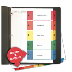 5-Tab Universal Index Dividers