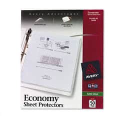 Economy Gauge Sheet Protectors