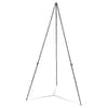 UNV43027 - Heavy-Duty Instant Setup Foldaway Easel, 63" Tall, Metal, Black, Supports Up to 20 lb