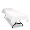 TBLPT549WH - Table Set Poly Tissue Table Cover, 54" x 108", White, 6/Pack