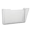 NSN5827273 - 7520015827273, SKILCRAFT Wall Hanging File, Letter Size, 13.25" x 4" x 14.88", Clear
