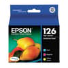 EPST126520S - T126520-S (126) DURABrite Ultra High-Yield Ink, Cyan/Magenta/Yellow, 3/Pack