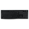 LOG920003051 - K270 Wireless Keyboard, USB Unifying Receiver, Black