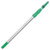 UNGED550 - Opti-Loc Extension Pole, 18 ft, Three Sections, Green/Silver