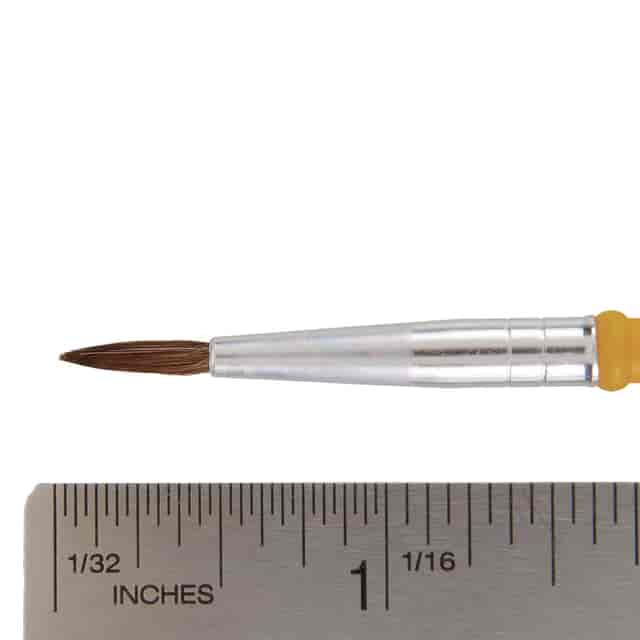 Watercolor Brush Set, Size 12, Camel-Hair Blend, Round Profile, 3/Pack Watercolor Brush Set, Size 12, Camel-Hair Blend, Round Profile, 3/Pack