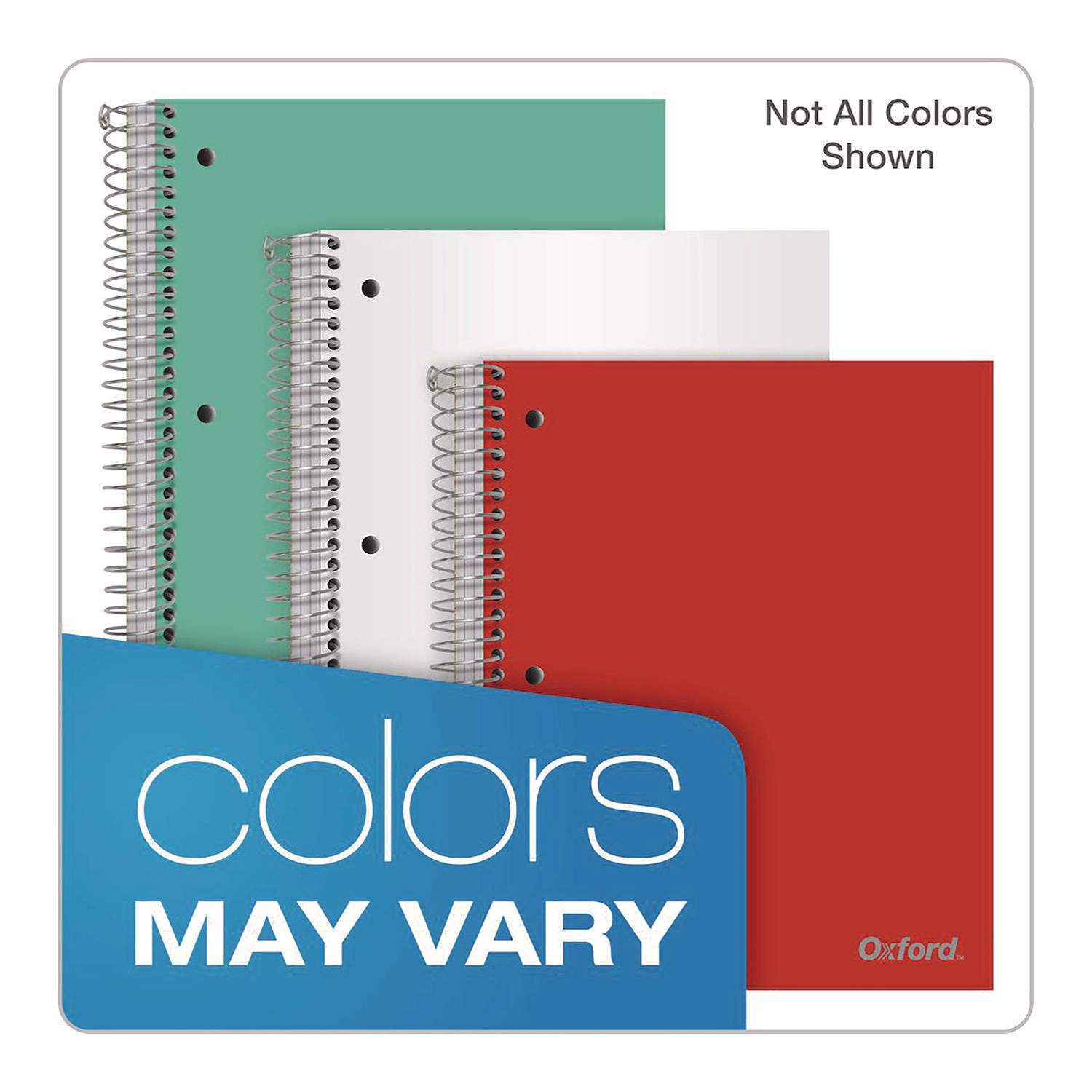Three-Subject Notebook by Oxford™ OXF10586 | OnTimeSupplies.com