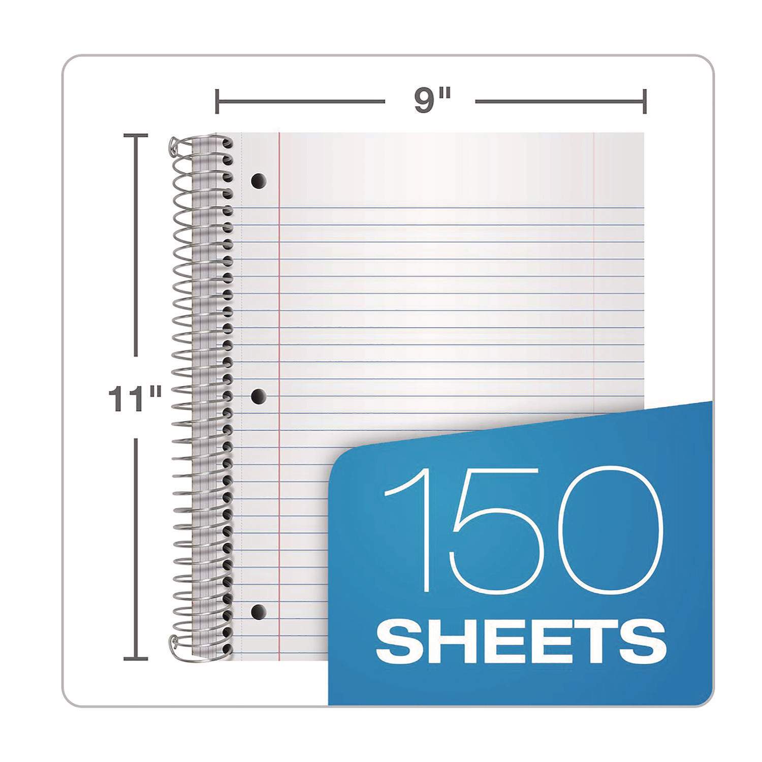 Three-Subject Notebook by Oxford™ OXF10586 | OnTimeSupplies.com